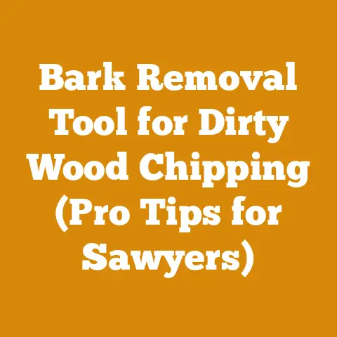 Bark Removal Tool for Dirty Wood Chipping (Pro Tips for Sawyers)