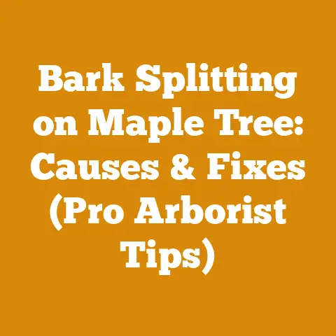 Bark Splitting on Maple Tree: Causes & Fixes (Pro Arborist Tips)