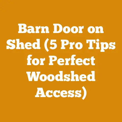 Barn Door on Shed (5 Pro Tips for Perfect Woodshed Access)