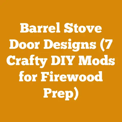 Barrel Stove Door Designs (7 Crafty DIY Mods for Firewood Prep)