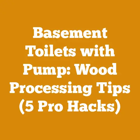 Basement Toilets with Pump: Wood Processing Tips (5 Pro Hacks)