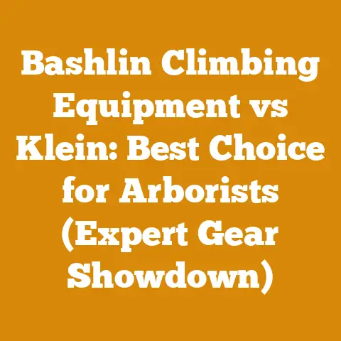 Bashlin Climbing Equipment vs Klein: Best Choice for Arborists (Expert Gear Showdown)
