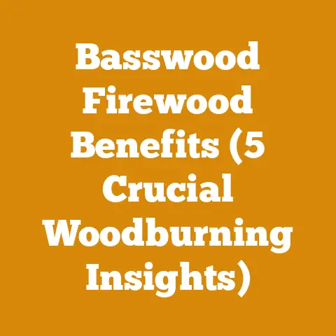 Basswood Firewood Benefits (5 Crucial Woodburning Insights)