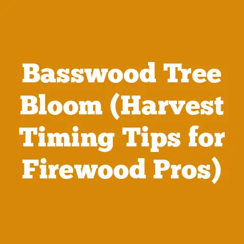 Basswood Tree Bloom (Harvest Timing Tips for Firewood Pros)