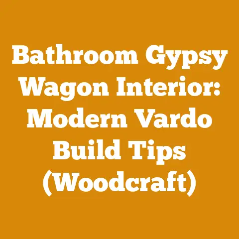 Bathroom Gypsy Wagon Interior: Modern Vardo Build Tips (Woodcraft)