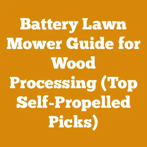 Battery Lawn Mower Guide for Wood Processing (Top Self-Propelled Picks)