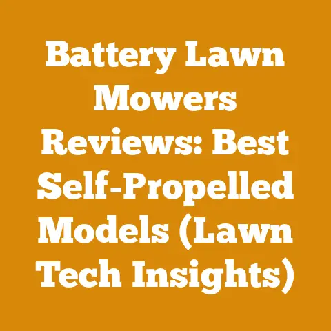 Battery Lawn Mowers Reviews: Best Self-Propelled Models (Lawn Tech Insights)