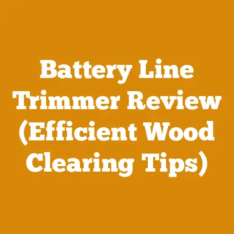Battery Line Trimmer Review (Efficient Wood Clearing Tips)