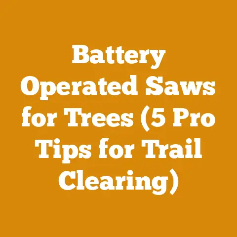 Battery Operated Saws for Trees (5 Pro Tips for Trail Clearing)