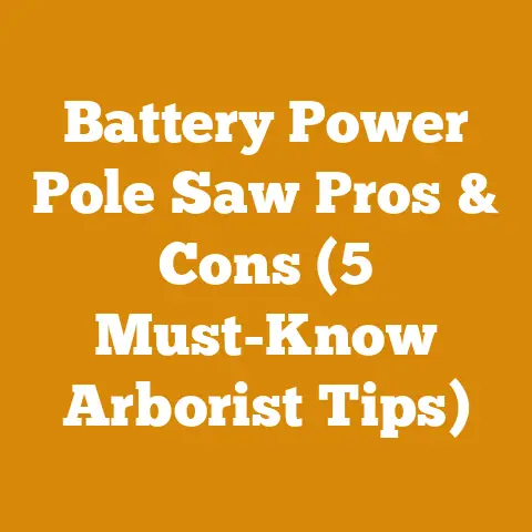 Battery Power Pole Saw Pros & Cons (5 Must-Know Arborist Tips)