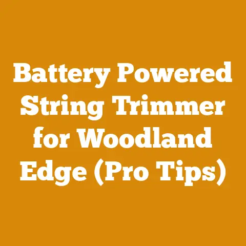 Battery Powered String Trimmer for Woodland Edge (Pro Tips)