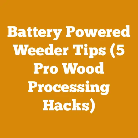 Battery Powered Weeder Tips (5 Pro Wood Processing Hacks)