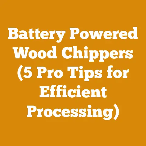 Battery Powered Wood Chippers (5 Pro Tips for Efficient Processing)