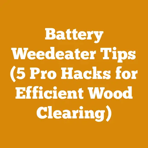 Battery Weedeater Tips (5 Pro Hacks for Efficient Wood Clearing)