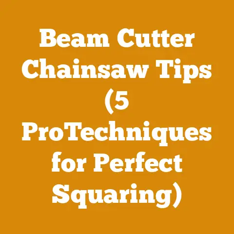 Beam Cutter Chainsaw Tips (5 ProTechniques for Perfect Squaring)