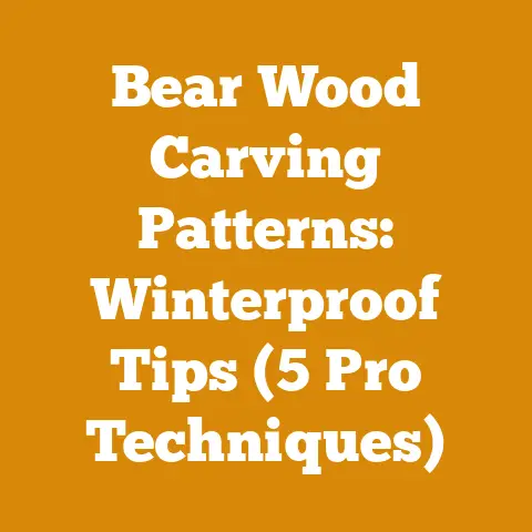 Bear Wood Carving Patterns: Winterproof Tips (5 Pro Techniques)