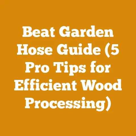 Beat Garden Hose Guide (5 Pro Tips for Efficient Wood Processing)