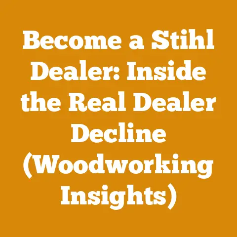Become a Stihl Dealer: Inside the Real Dealer Decline (Woodworking Insights)