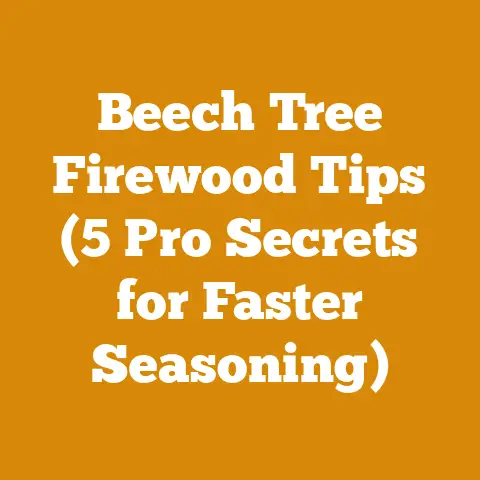 Beech Tree Firewood Tips (5 Pro Secrets for Faster Seasoning)