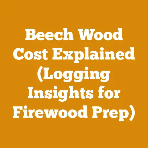 Beech Wood Cost Explained (Logging Insights for Firewood Prep)