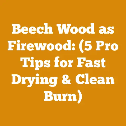 Beech Wood as Firewood: (5 Pro Tips for Fast Drying & Clean Burn)