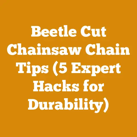 Beetle Cut Chainsaw Chain Tips (5 Expert Hacks for Durability)