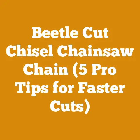 Beetle Cut Chisel Chainsaw Chain (5 Pro Tips for Faster Cuts)