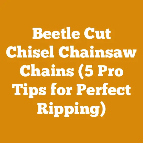 Beetle Cut Chisel Chainsaw Chains (5 Pro Tips for Perfect Ripping)