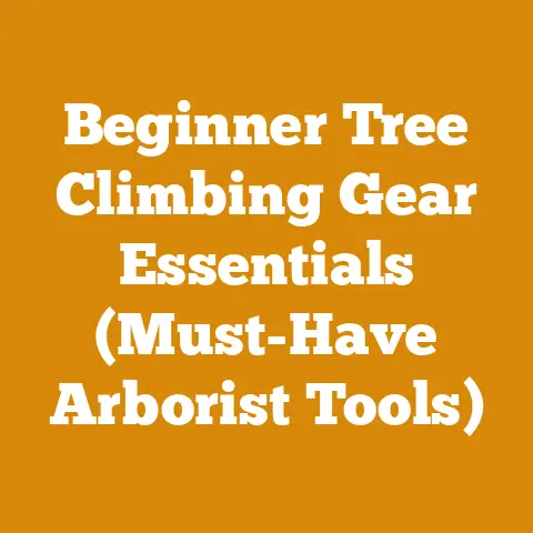 Beginner Tree Climbing Gear Essentials (Must-Have Arborist Tools)