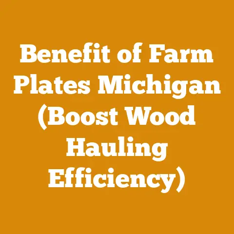 Benefit of Farm Plates Michigan (Boost Wood Hauling Efficiency)