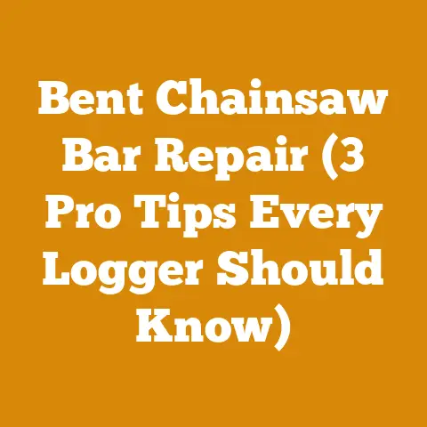 Bent Chainsaw Bar Repair (3 Pro Tips Every Logger Should Know)