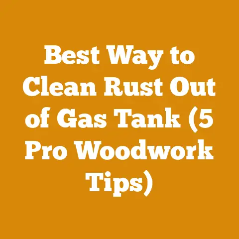 Best Way to Clean Rust Out of Gas Tank (5 Pro Woodwork Tips)