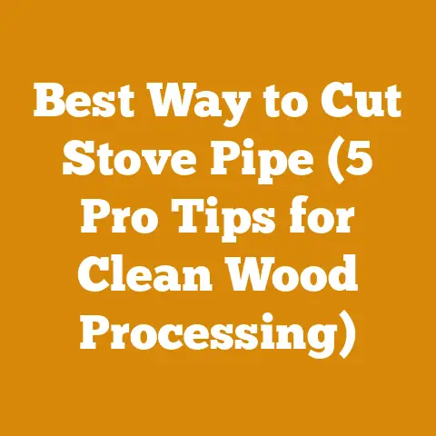 Best Way to Cut Stove Pipe (5 Pro Tips for Clean Wood Processing)