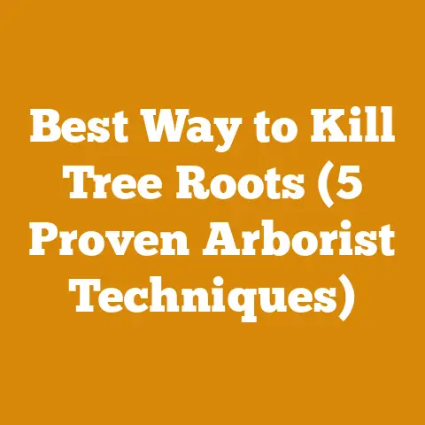 Best Way to Kill Tree Roots (5 Proven Arborist Techniques)