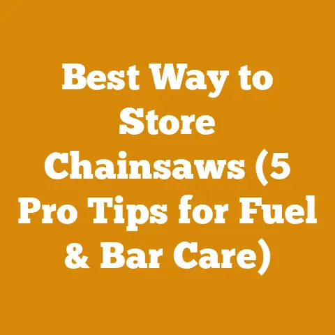 Best Way to Store Chainsaws (5 Pro Tips for Fuel & Bar Care)