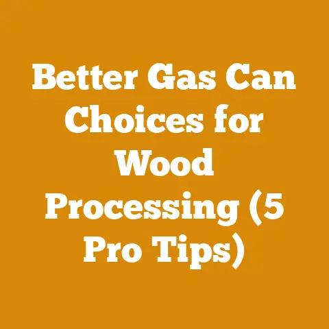 Better Gas Can Choices for Wood Processing (5 Pro Tips)