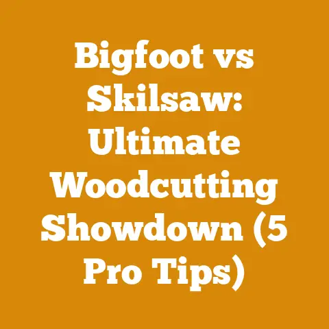 Bigfoot vs Skilsaw: Ultimate Woodcutting Showdown (5 Pro Tips)