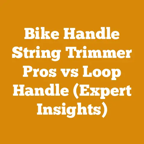 Bike Handle String Trimmer Pros vs Loop Handle (Expert Insights)