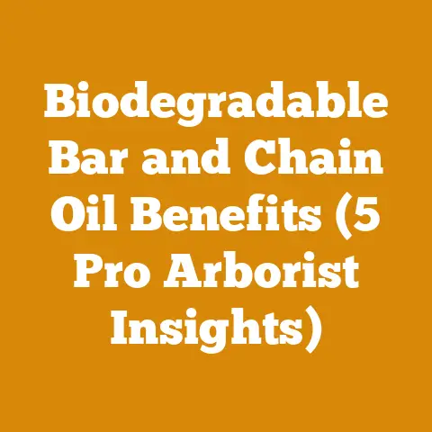Biodegradable Bar and Chain Oil Benefits (5 Pro Arborist Insights)