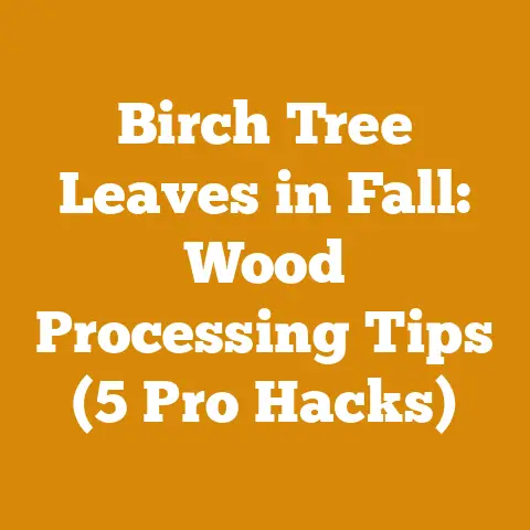 Birch Tree Leaves in Fall: Wood Processing Tips (5 Pro Hacks)