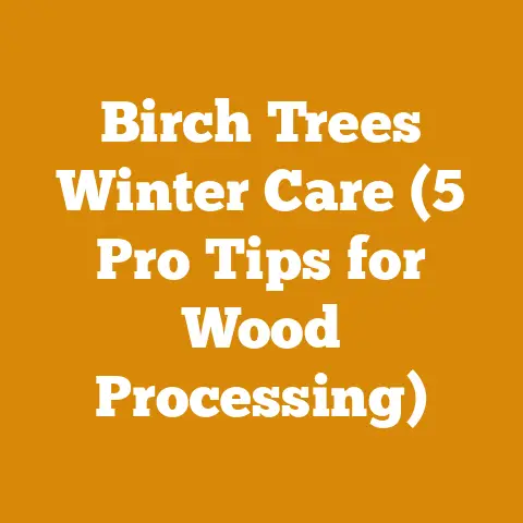 Birch Trees Winter Care (5 Pro Tips for Wood Processing)