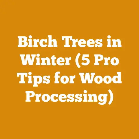 Birch Trees in Winter (5 Pro Tips for Wood Processing)