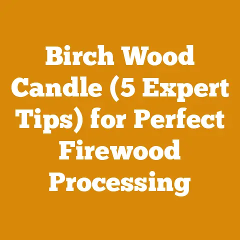 Birch Wood Candle (5 Expert Tips) for Perfect Firewood Processing