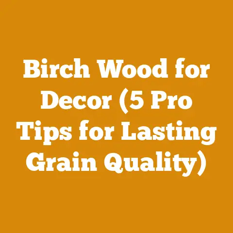 Birch Wood for Decor (5 Pro Tips for Lasting Grain Quality)