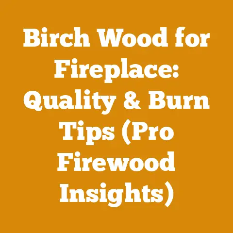 Birch Wood for Fireplace: Quality & Burn Tips (Pro Firewood Insights)