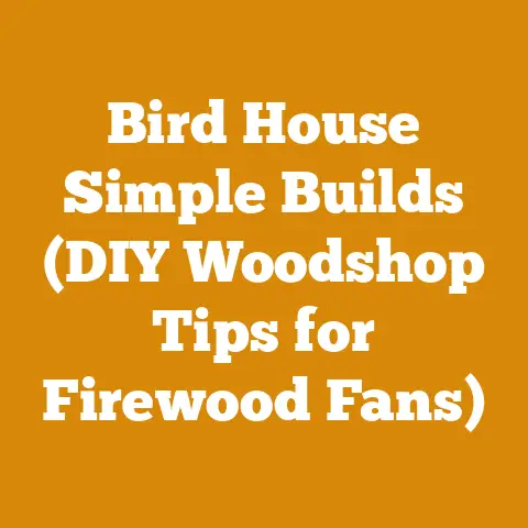 Bird House Simple Builds (DIY Woodshop Tips for Firewood Fans)