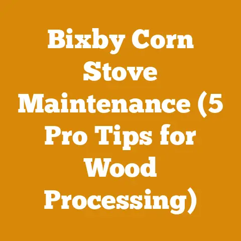 Bixby Corn Stove Maintenance (5 Pro Tips for Wood Processing)