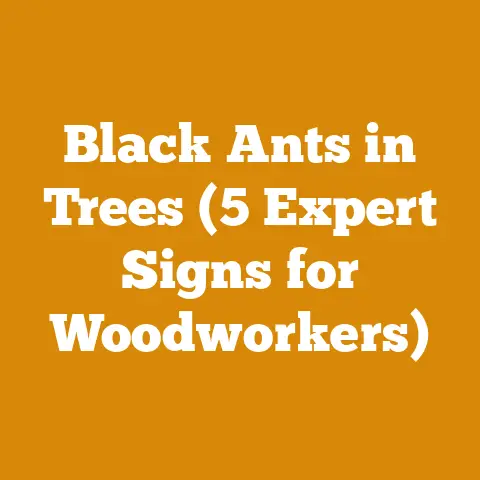 Black Ants in Trees (5 Expert Signs for Woodworkers)