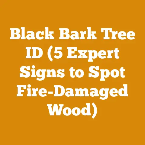 Black Bark Tree ID (5 Expert Signs to Spot Fire-Damaged Wood)