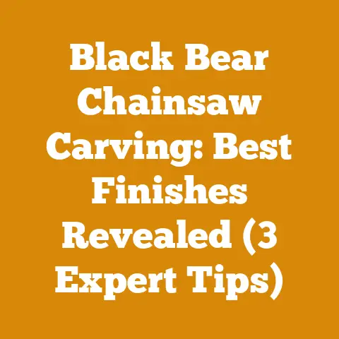 Black Bear Chainsaw Carving: Best Finishes Revealed (3 Expert Tips)